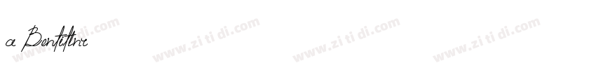 a Bentitlnr字体转换